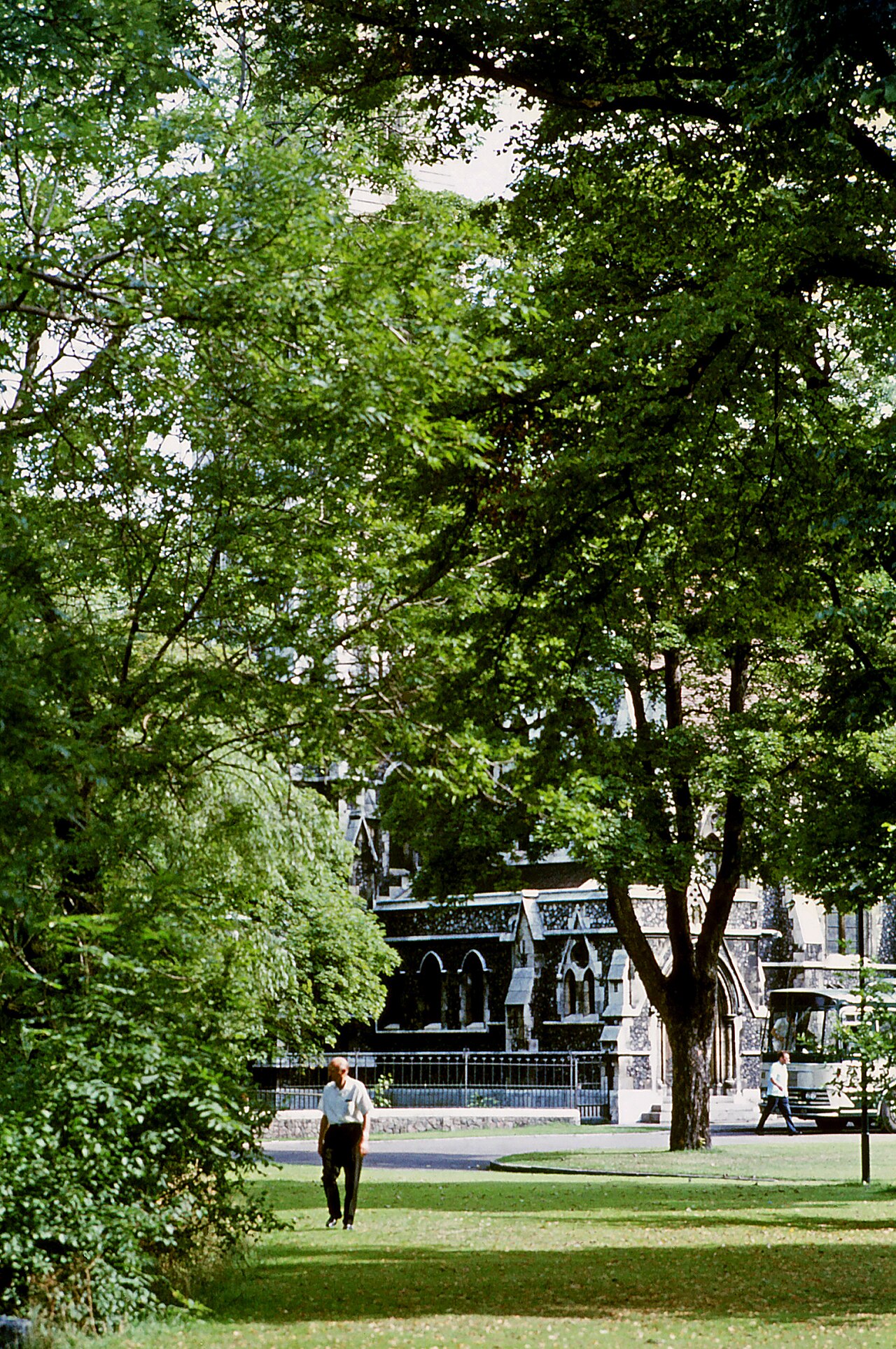 Una fotografia di Churchillparken