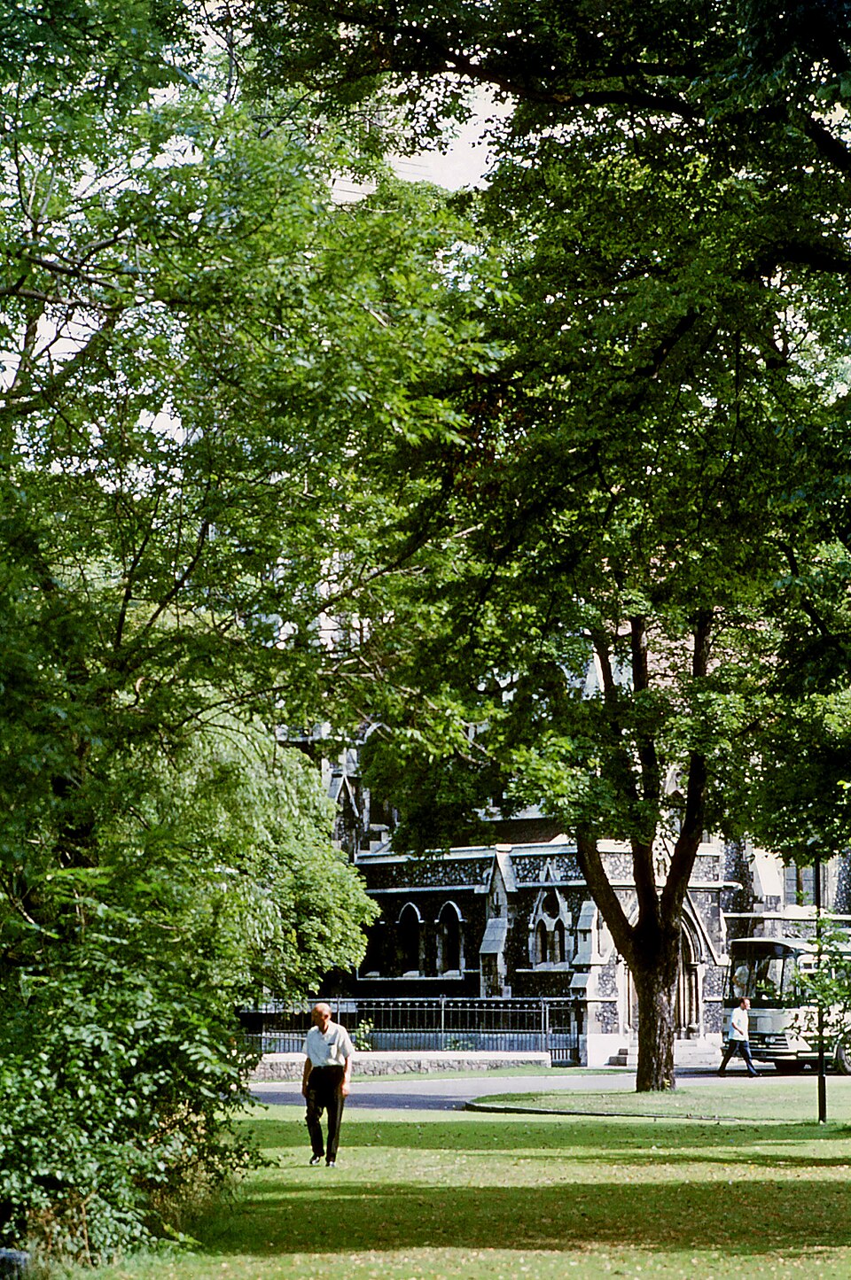 A photograph of Churchillparken
