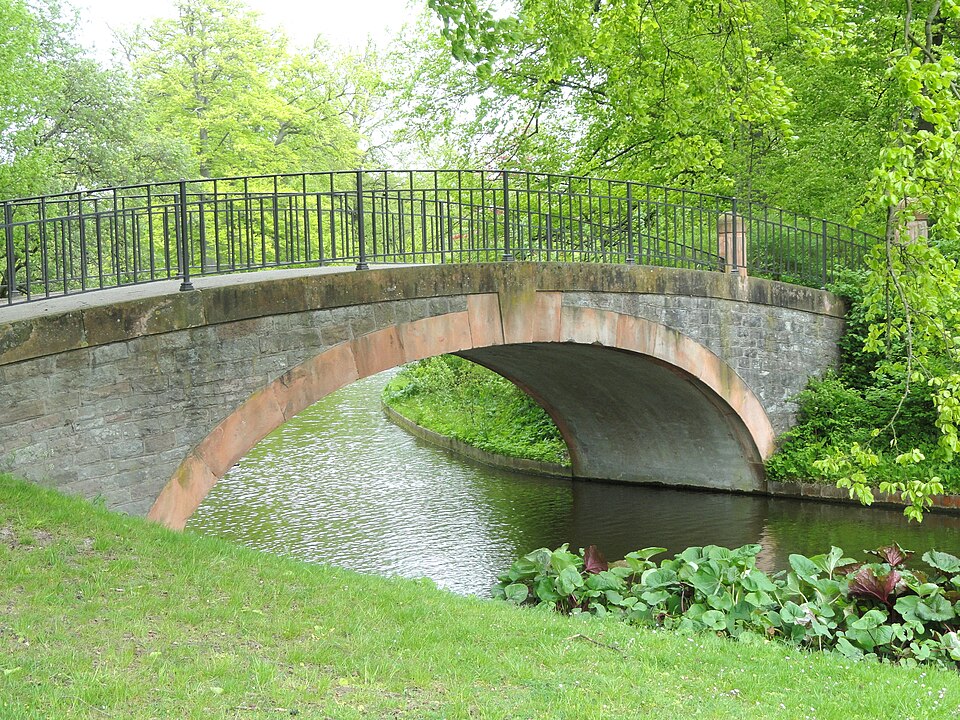 A photograph of Frederiksberg Park