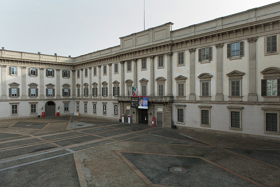 A photograph of Royal Palace of Milan