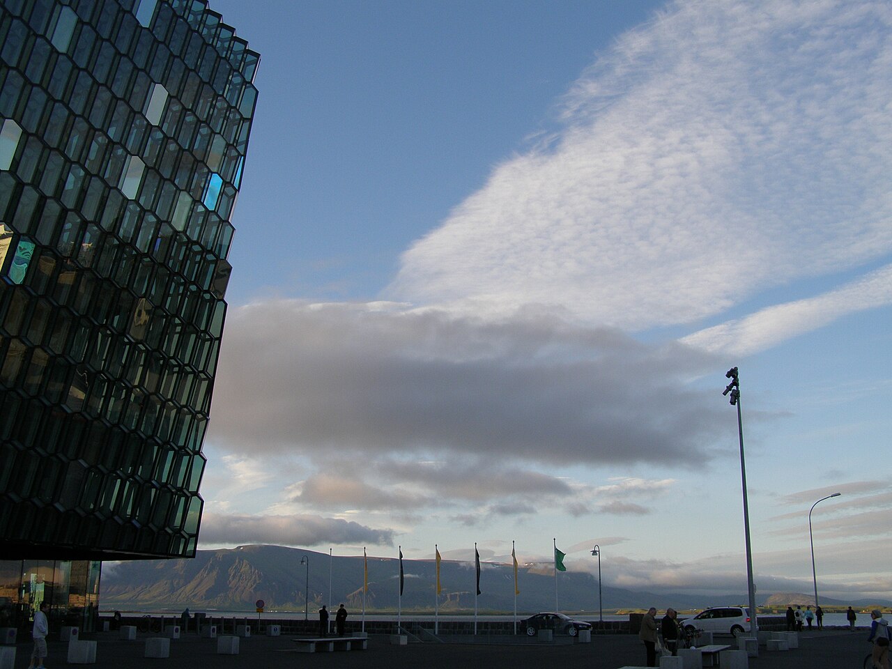A photograph of Harpa