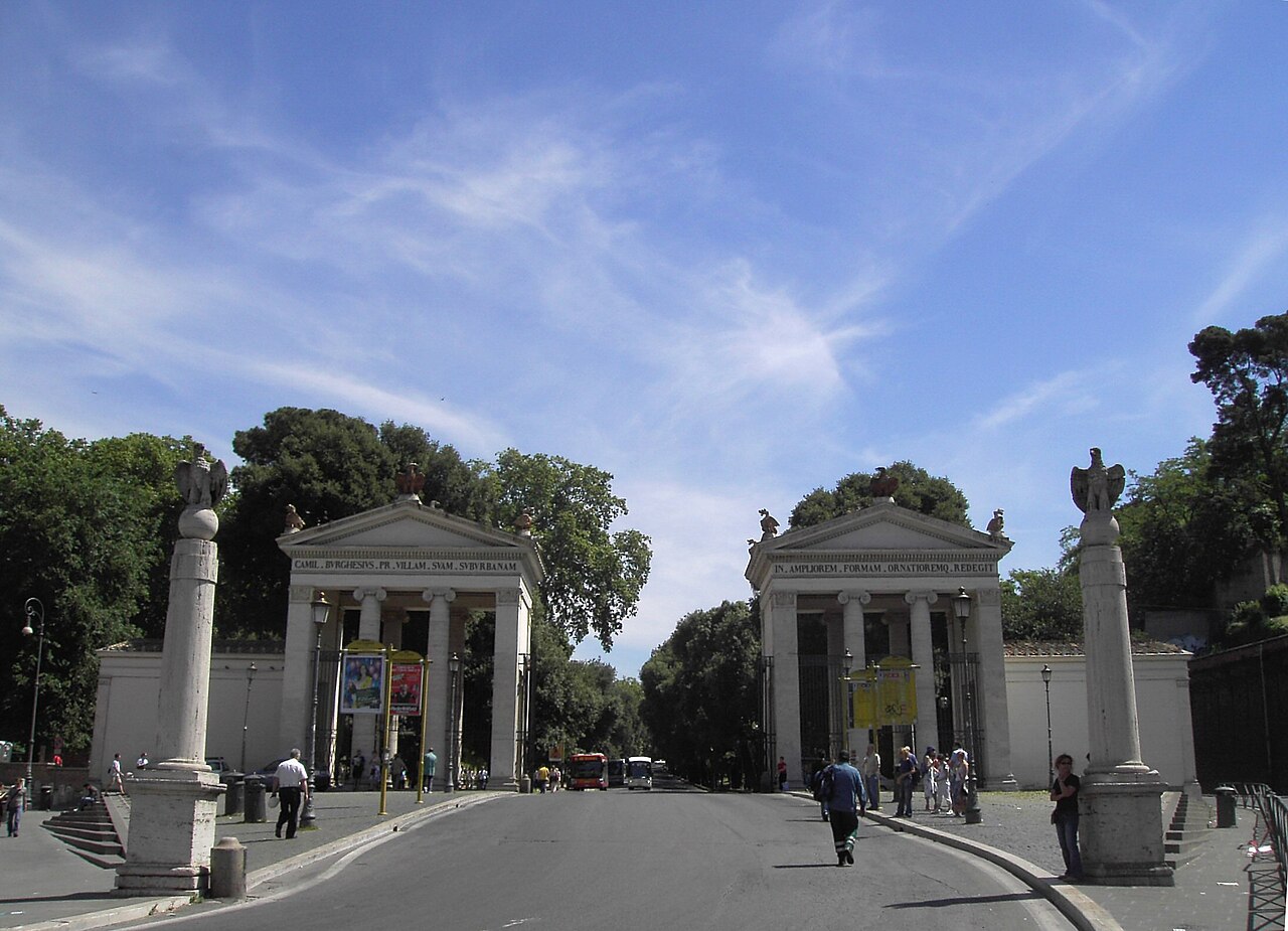 Villa Borghese Gardens fotoğrafı