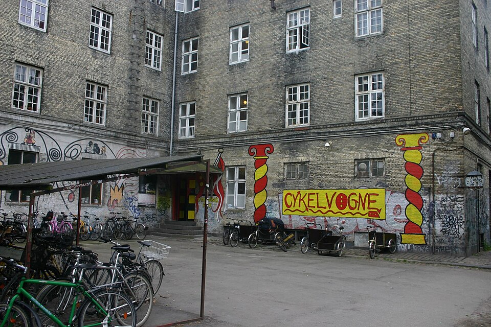 A photograph of Freetown Christiania