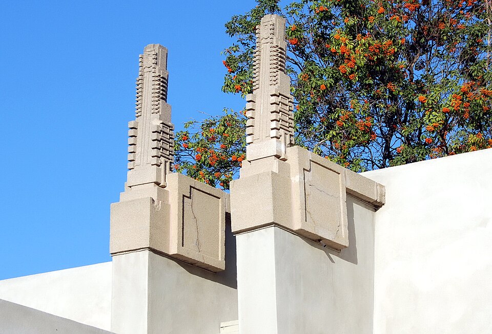 A photograph of Hollyhock House
