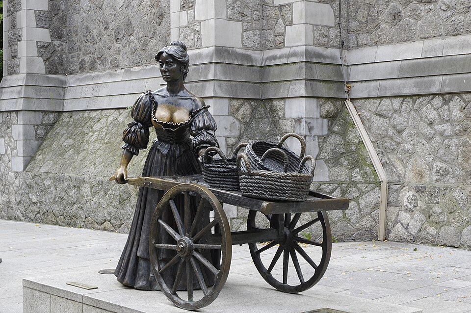 A photograph of Molly Malone