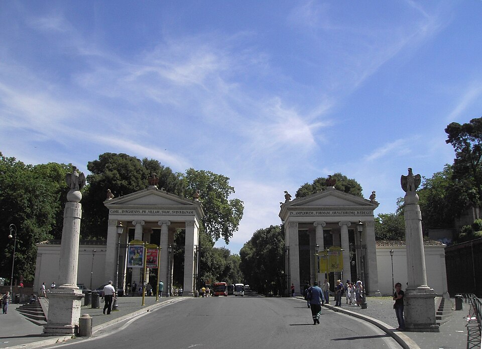 Villa Borghese gardens