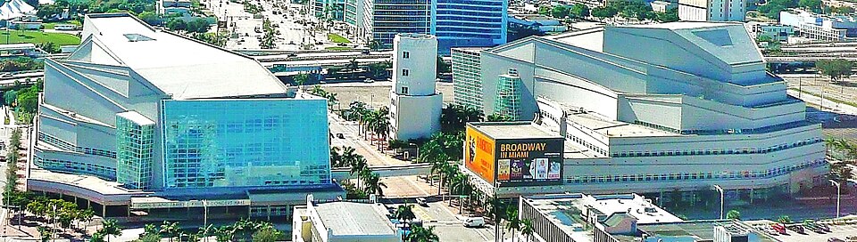 A photograph of Adrienne Arsht Center for the Performing Arts