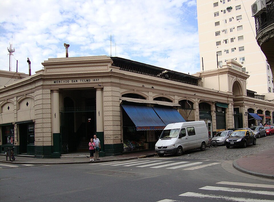 San Telmo market