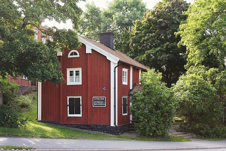 A photograph of Nyboda hembygds- och skolmuseum