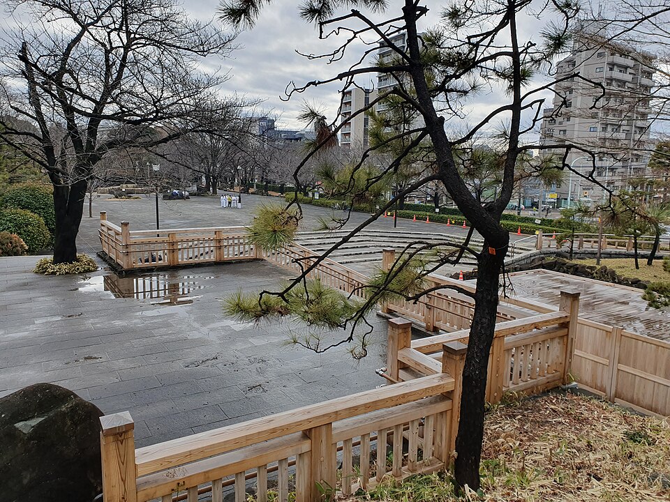 A photograph of Asukayama Park