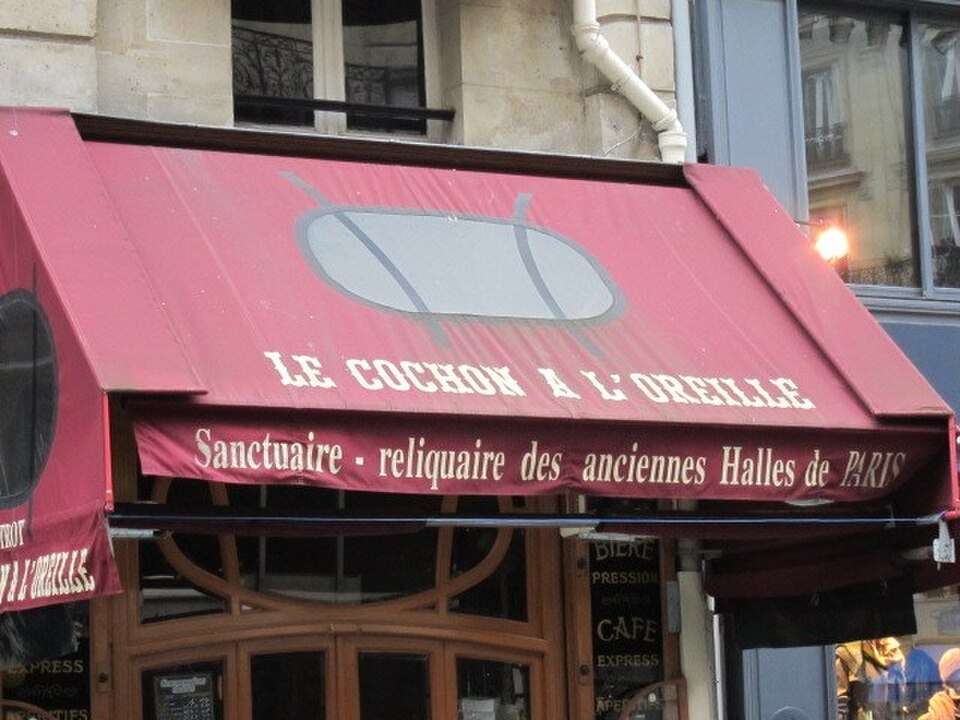 A photograph of Le Cochon à l'Oreille