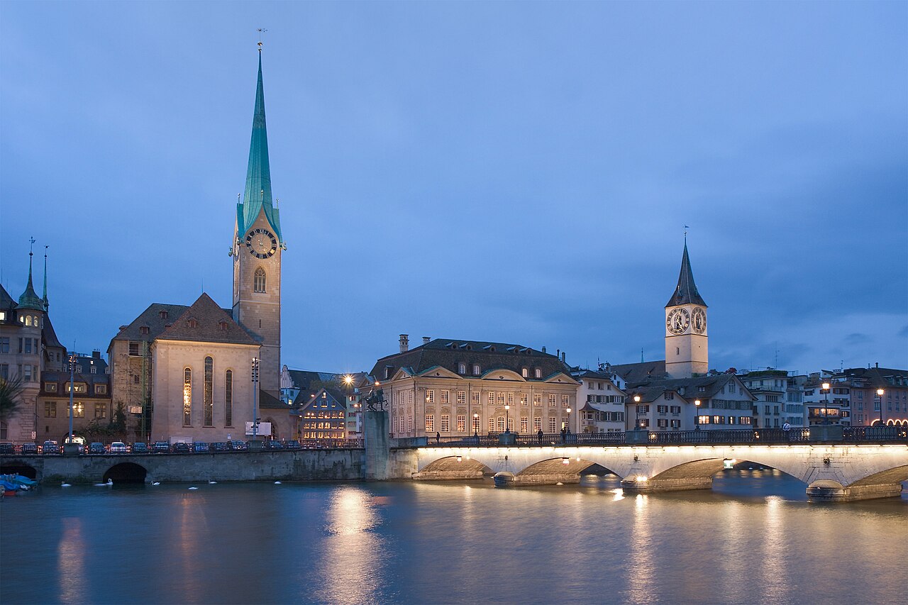 A photograph of Zurich
