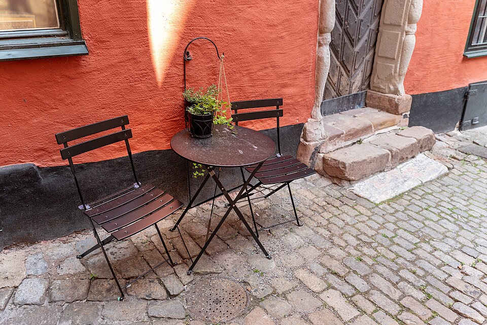 A photograph of Gamla stan