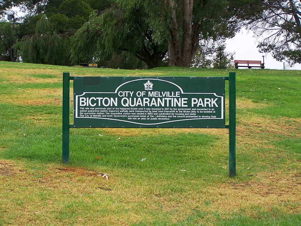 A photograph of Bicton Baths