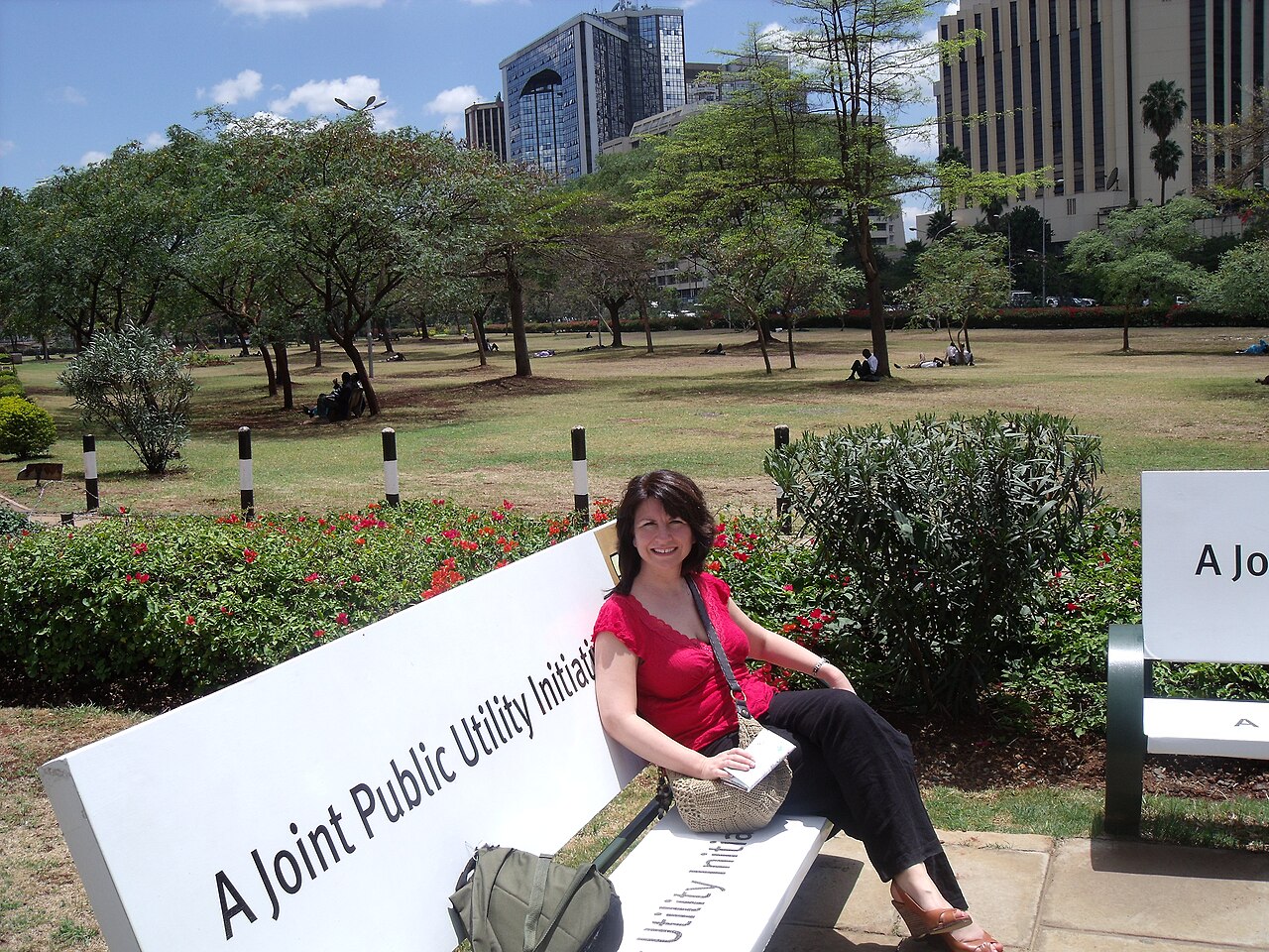 A photograph of Central Park