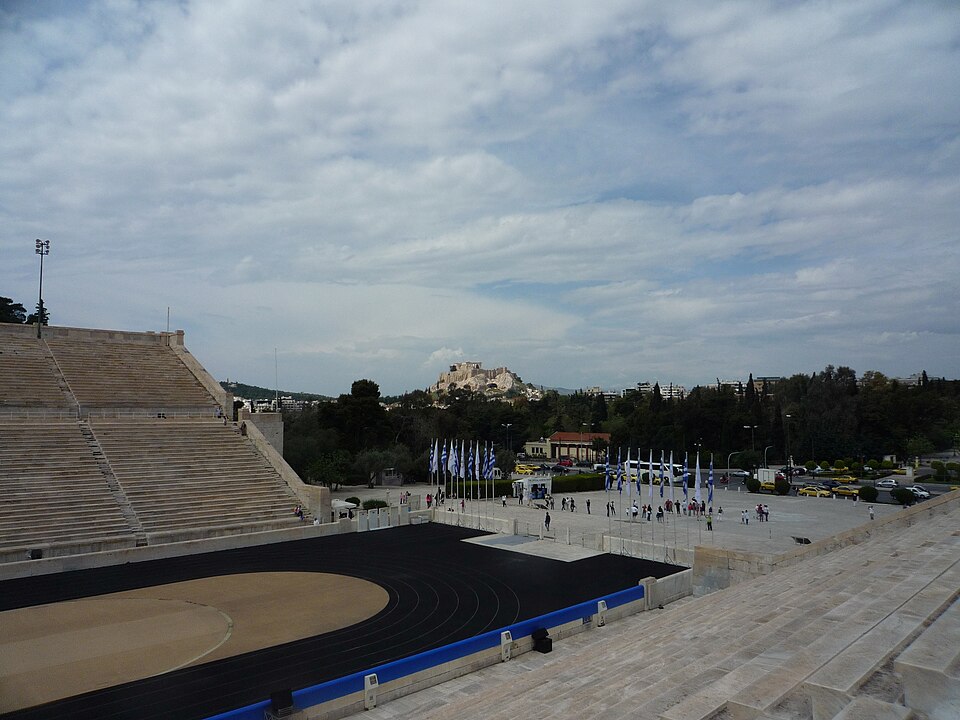 A photograph of Panathenaic Stadium