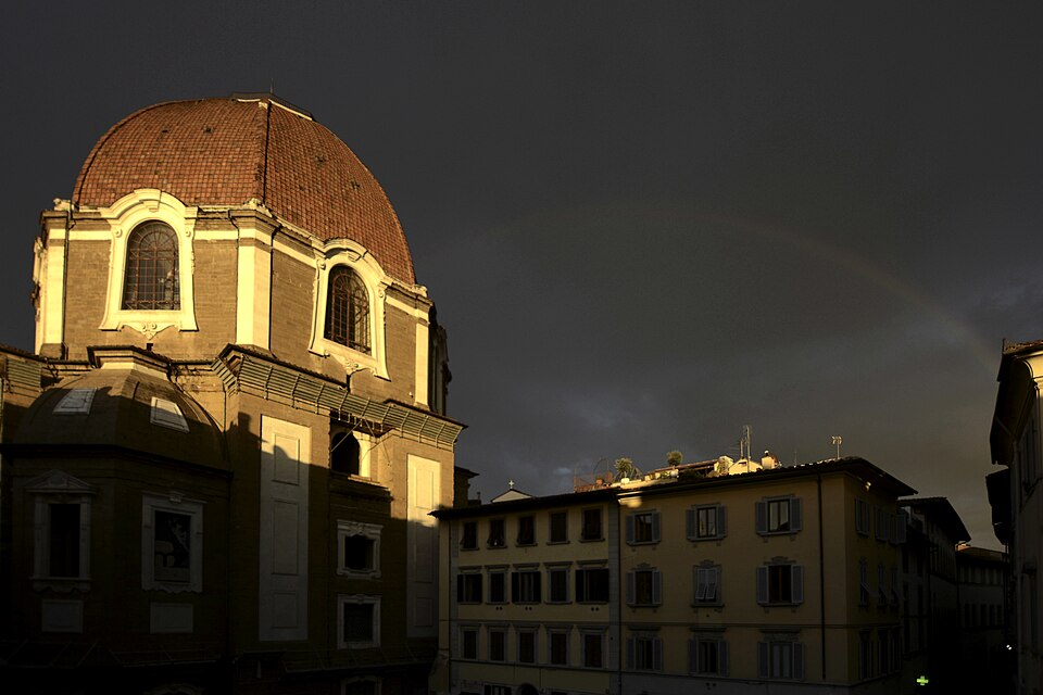 A photograph of Medici Chapels