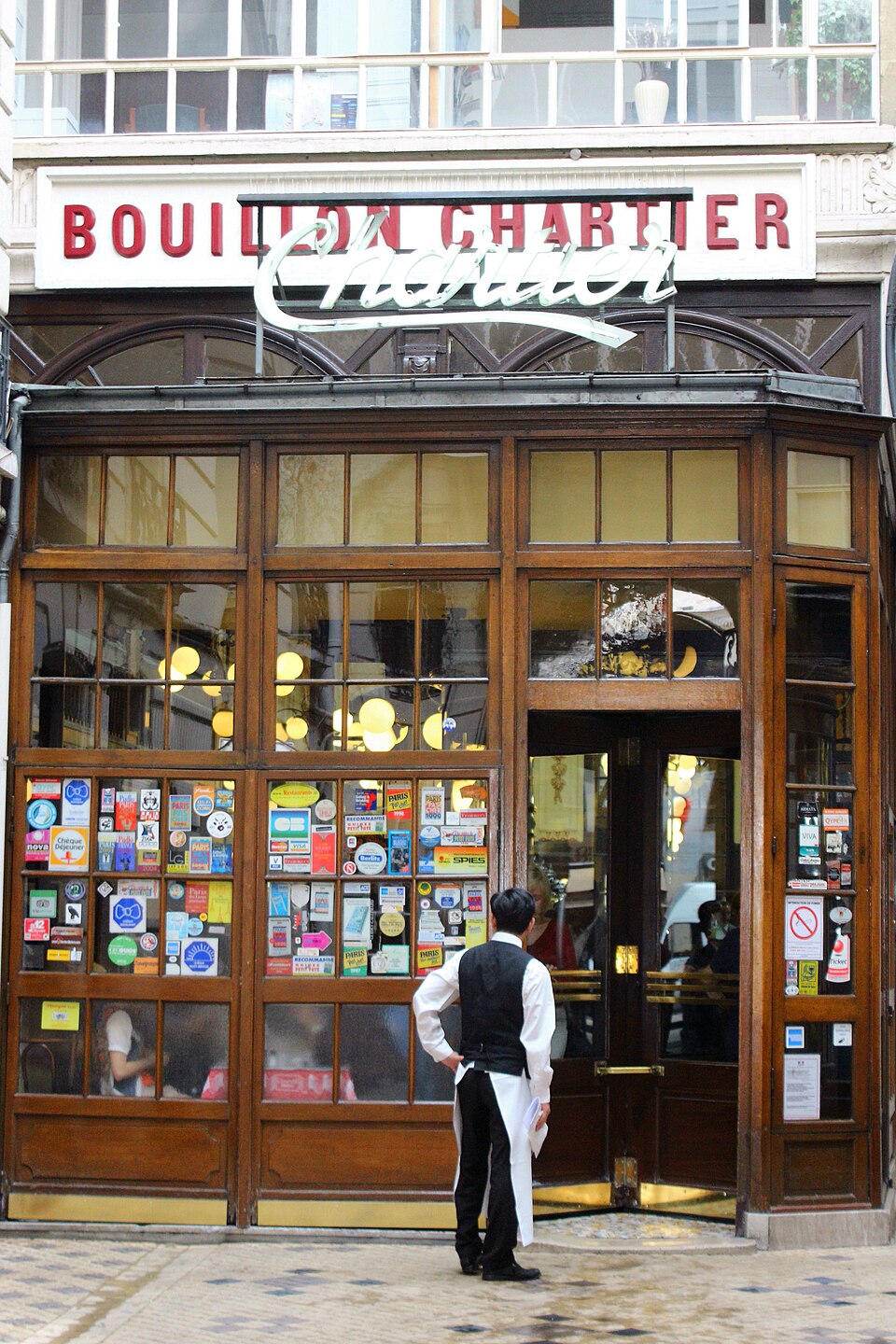 A photograph of Bouillon Chartier Grands Boulevards