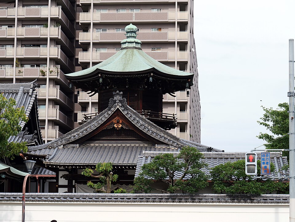 A photograph of Kakuman-ji Temple