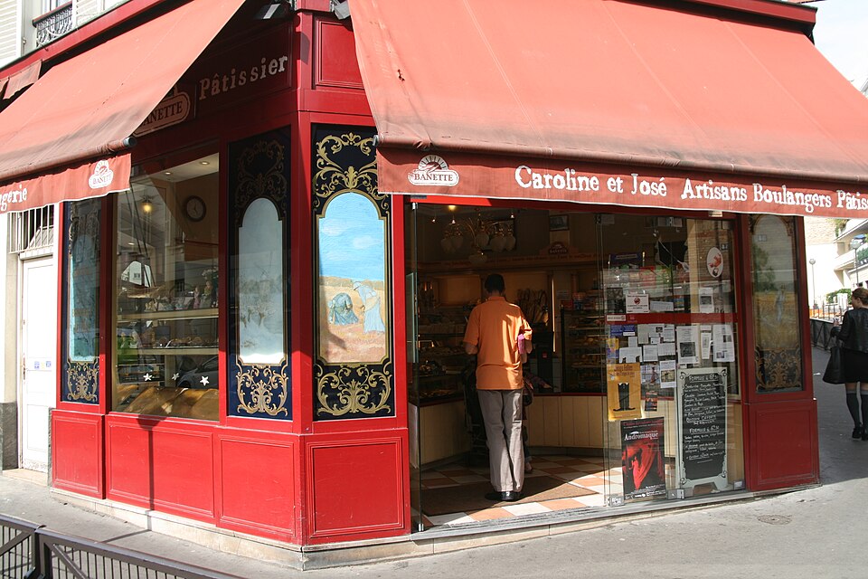 A photograph of boulangerie-pâtisserie place Henri-Krasucki