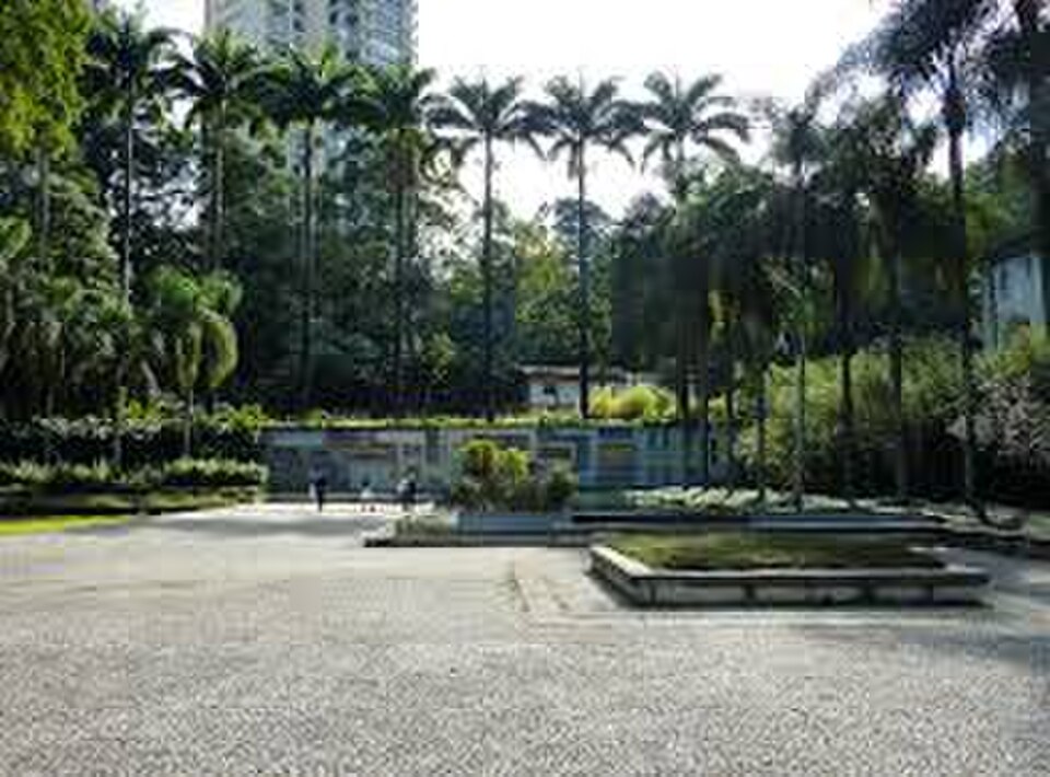 A photograph of Parque Burle Marx