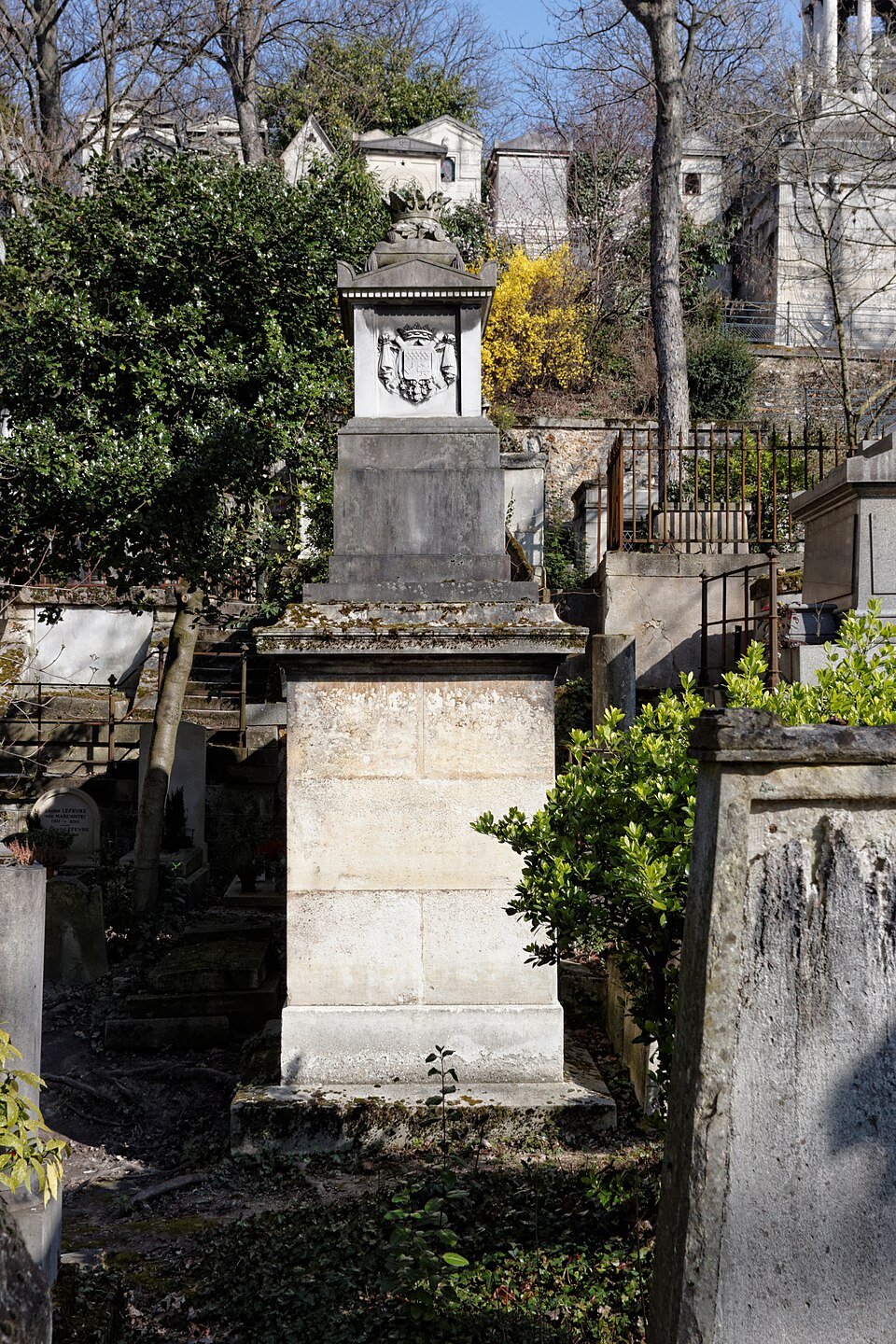 A photograph of Grave of Claude-Victor Perrin
