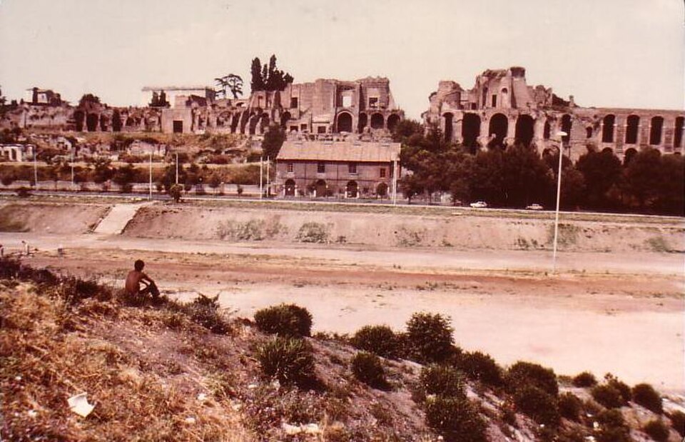A photograph of Circus Maximus