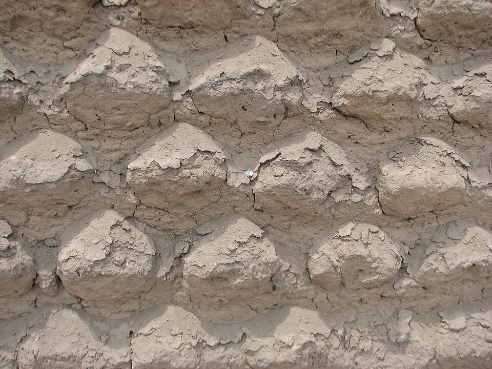 A photograph of Huaca Huallamarca