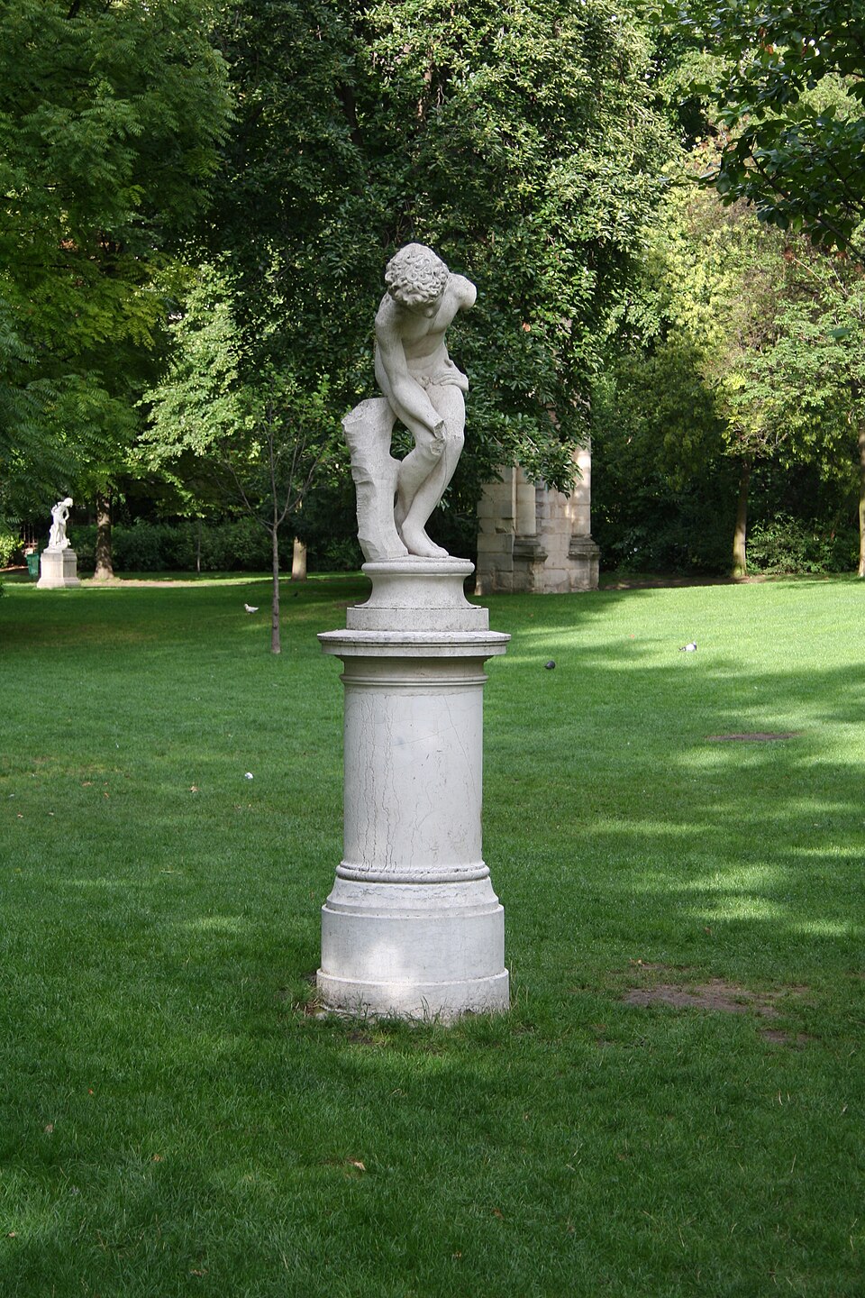 A photograph of The Marble Player