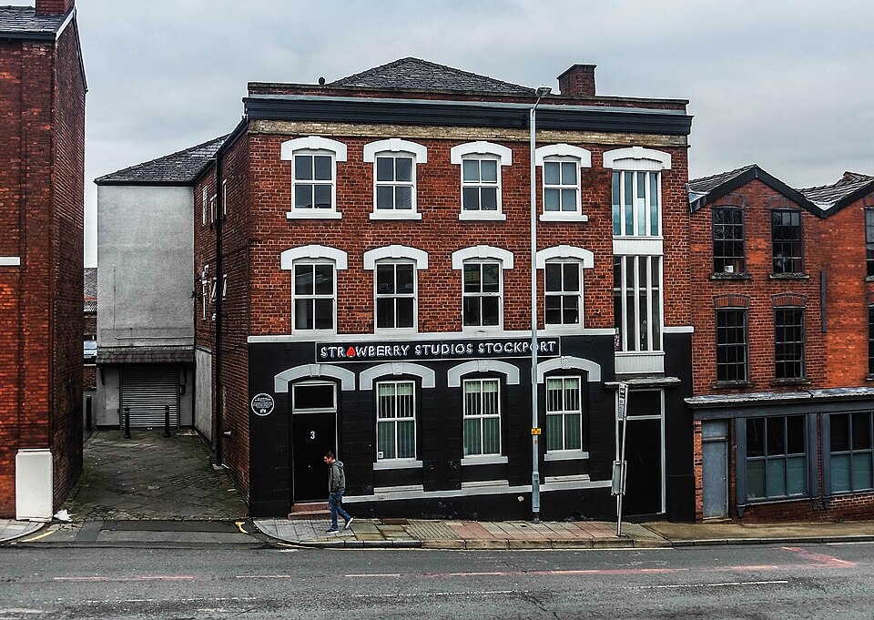 A photograph of Strawberry Studios