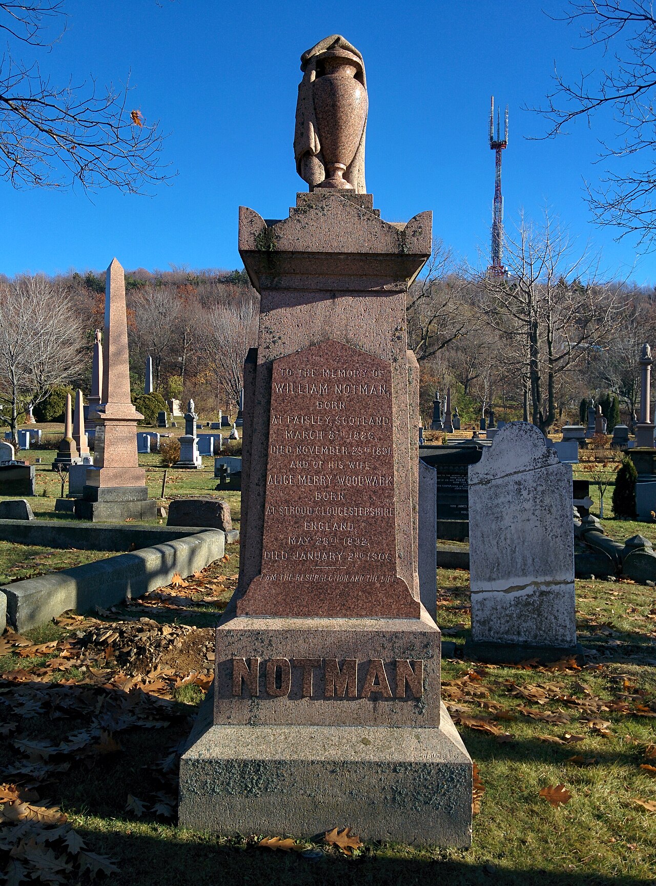 A photograph of William Notman