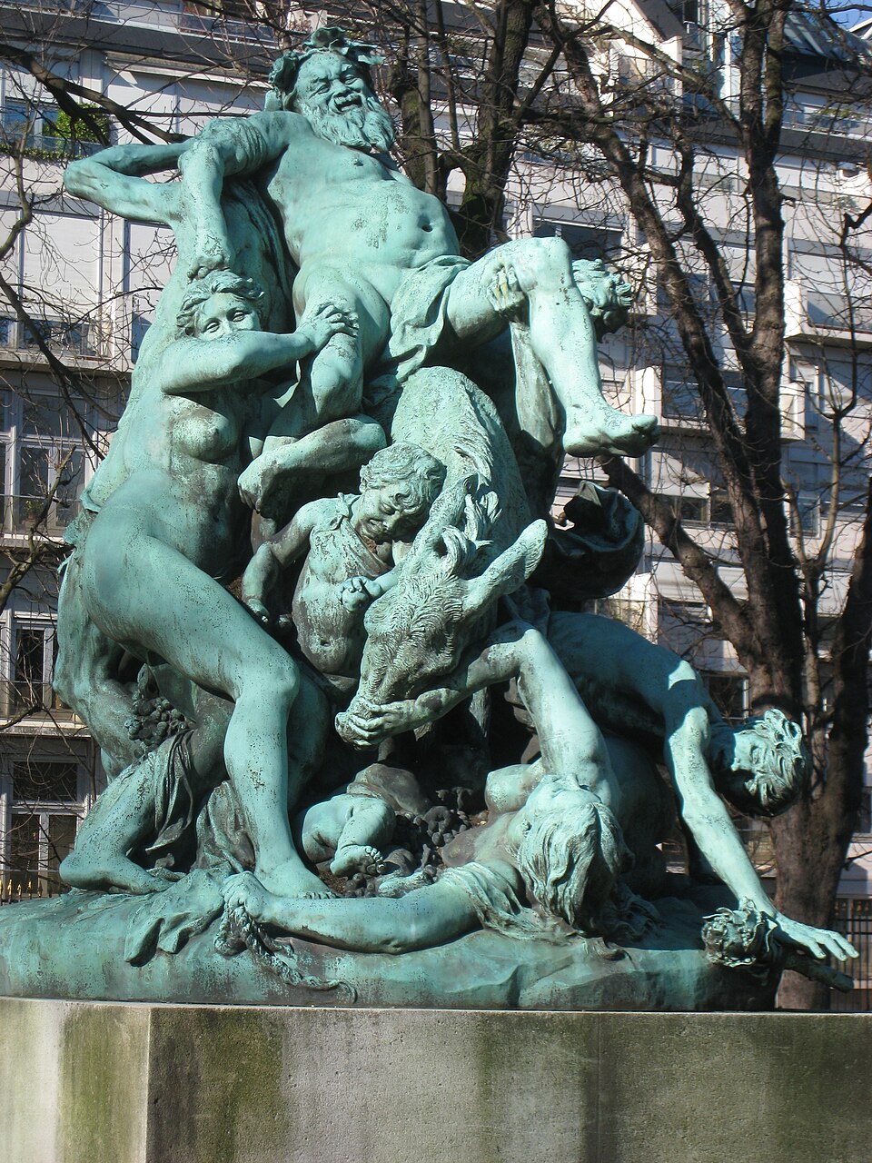 A photograph of Triomphe de Silène