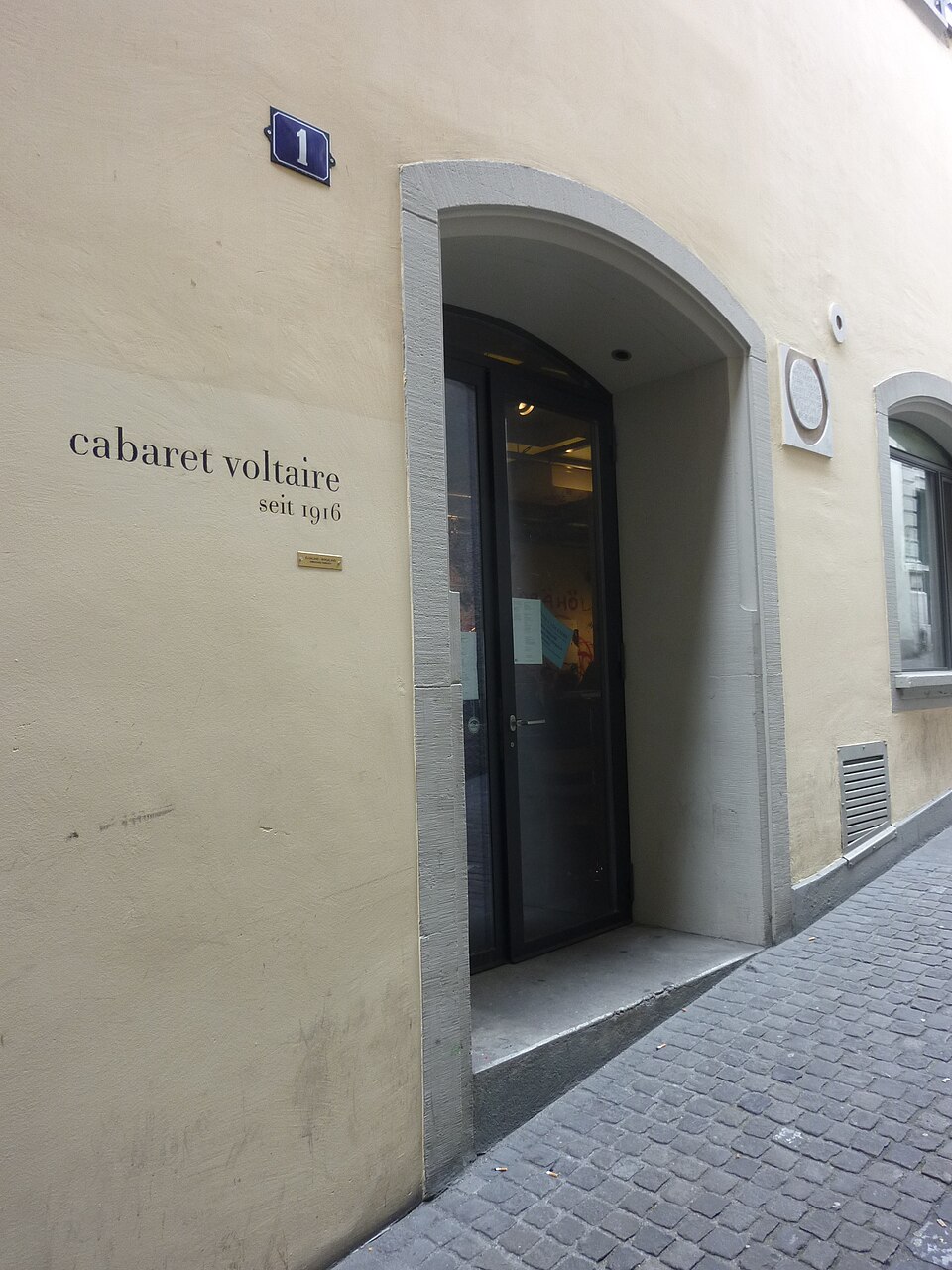 A photograph of Cabaret Voltaire