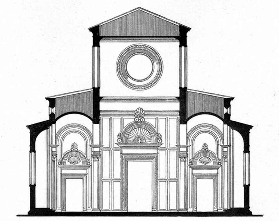 A photograph of Santo Spirito