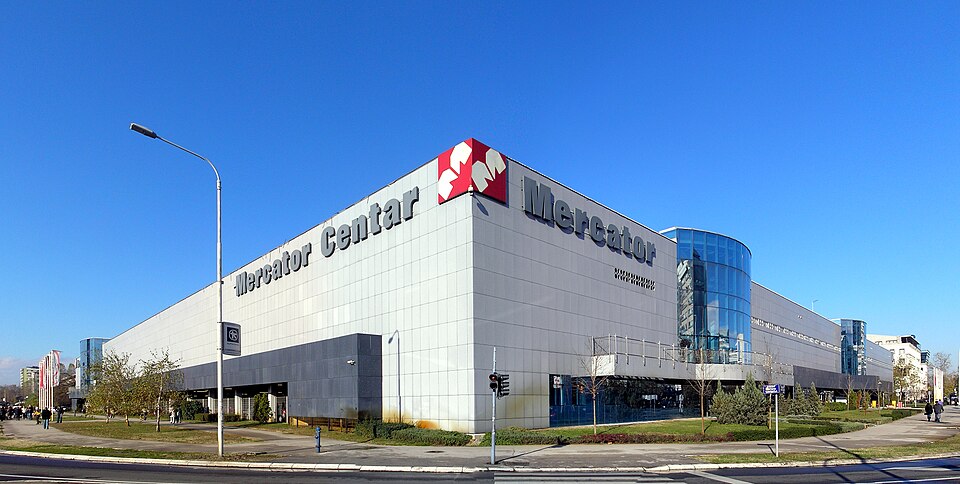 A photograph of Mercator Center Belgrade