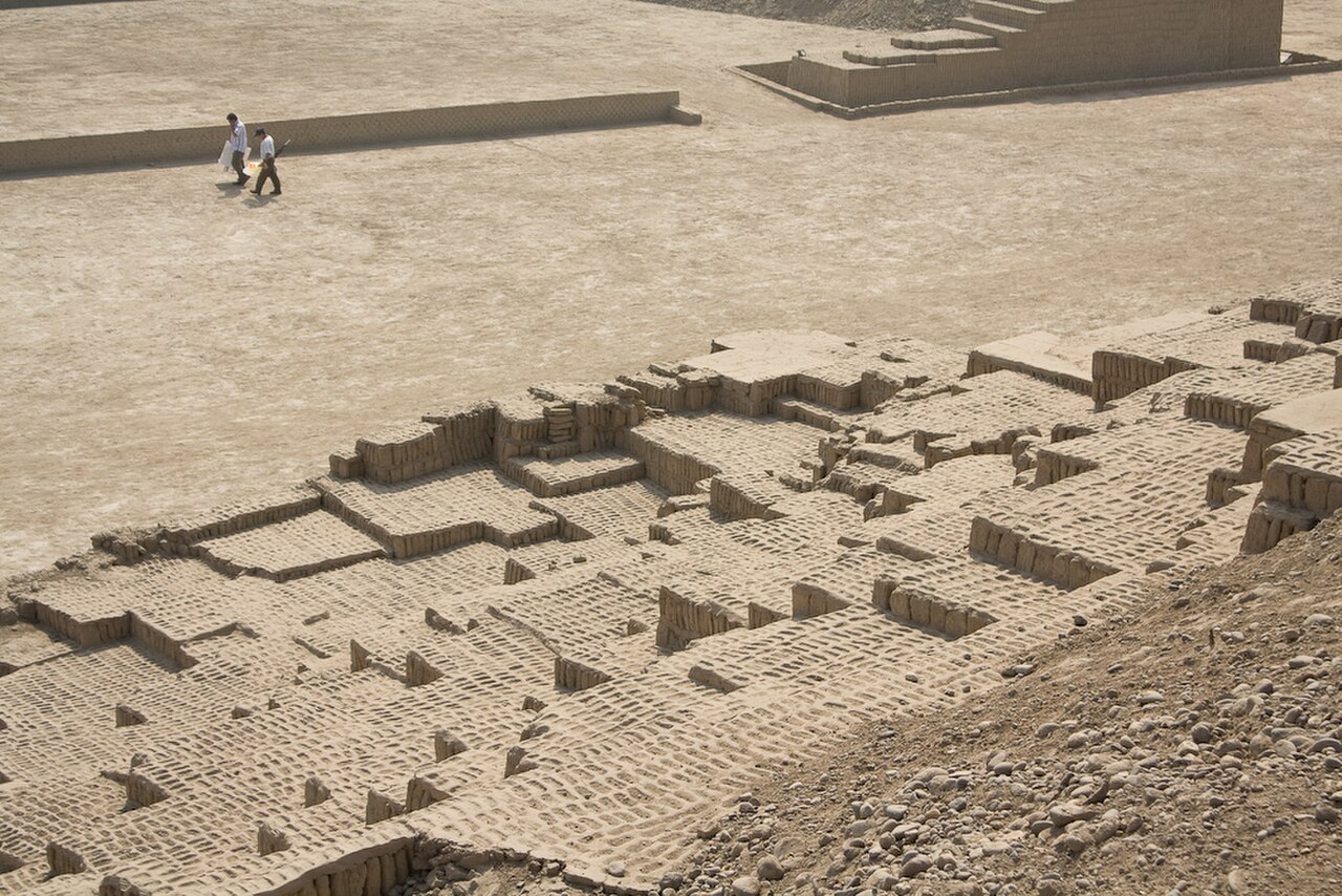 Una fotografia di Huaca Pucllana