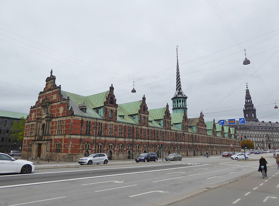A photograph of Børsen