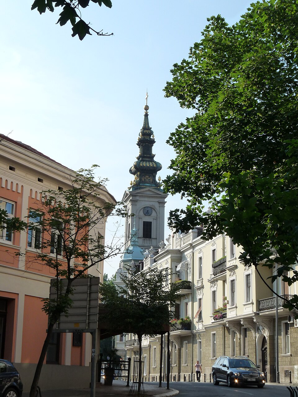 A photograph of St. Michael's Cathedral