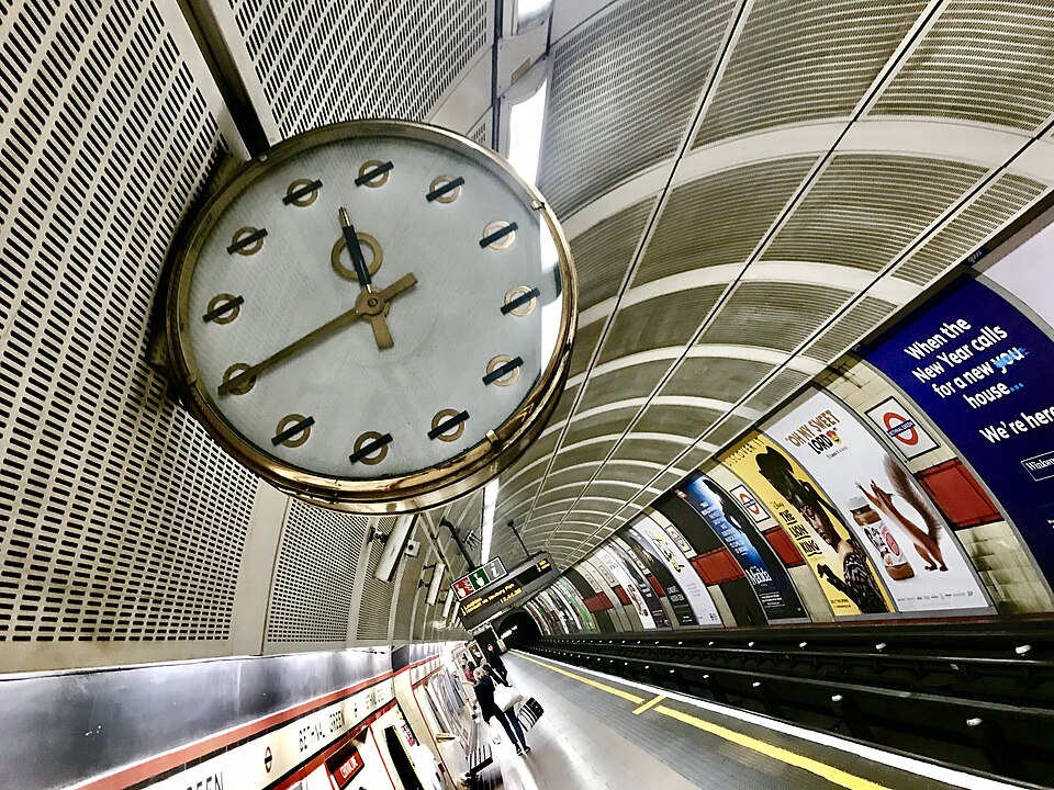 A photograph of Bethnal Green Tube Disaster