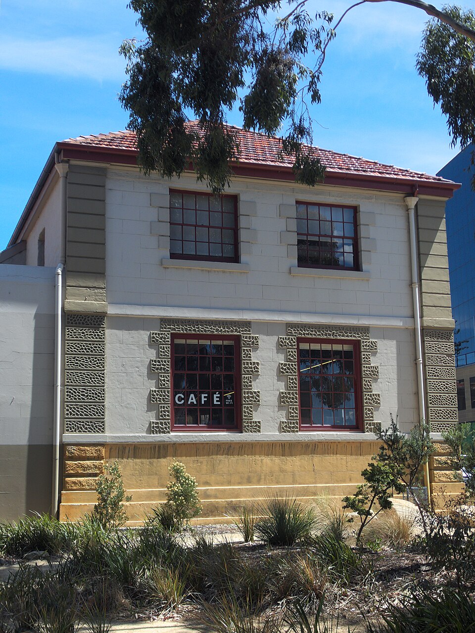 A photograph of Art store