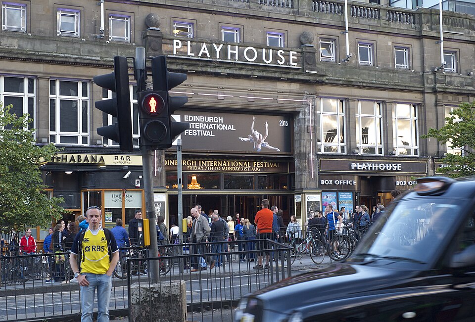 A photograph of Edinburgh Playhouse