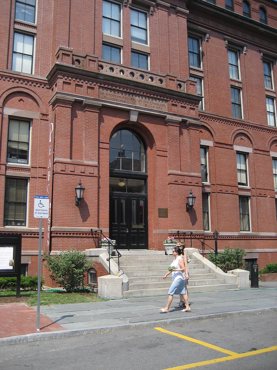A photograph of Peabody Museum of Archaeology and Ethnology