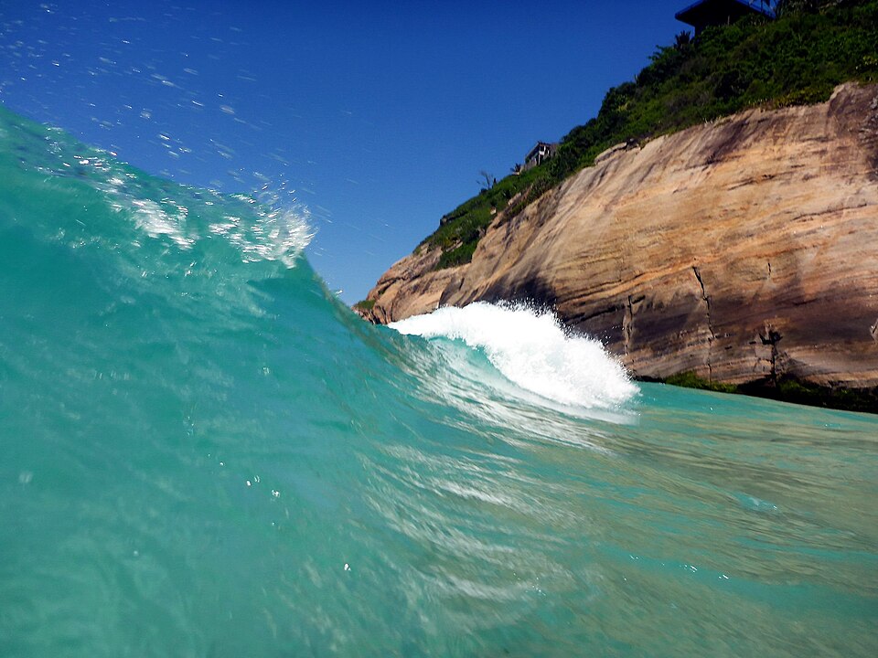 A photograph of Praia da Joatinga