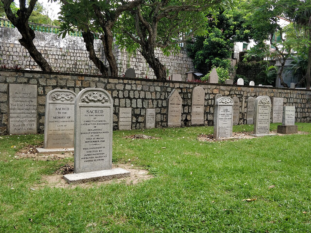 舊基督教墳場 Cemitério Protestante fotoğrafı