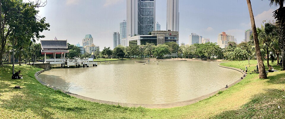 A photograph of Benjasiri Park