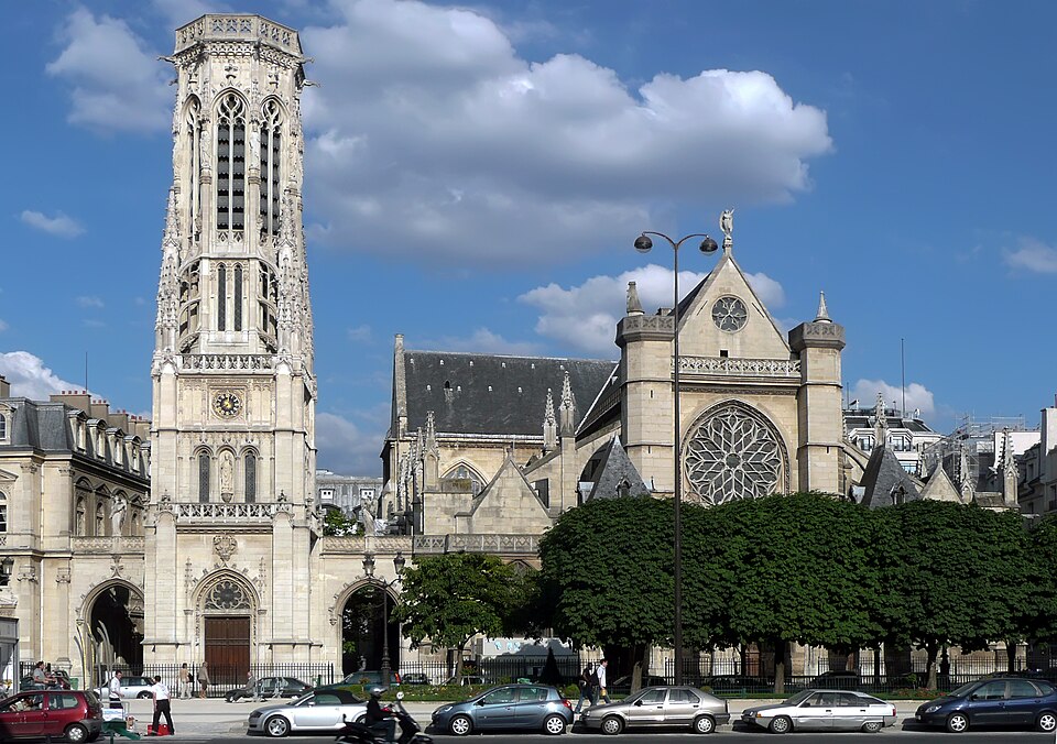 A photograph of Saint-Germain l'Auxerrois