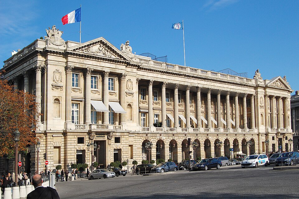 A photograph of Hôtel de Crillon
