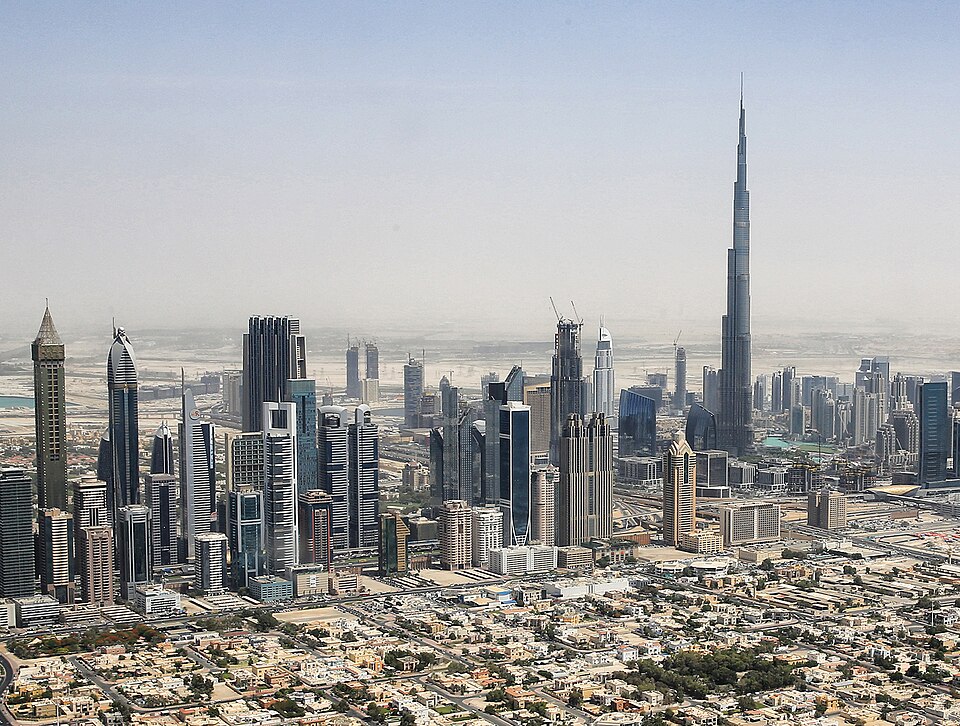 A photograph of Burj Khalifa
