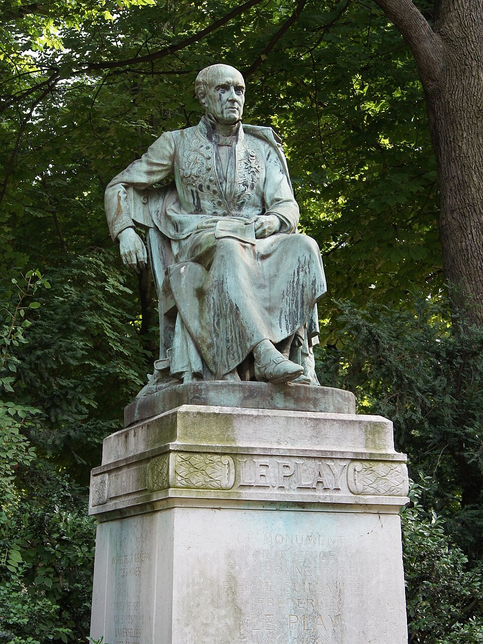A photograph of Frédéric Le Play