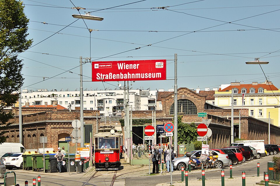 A photograph of Vienna Transport Museum Remise